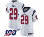 Houston Texans #29 Andre Hal White Vapor Untouchable Limited Player 100th Season Football Jersey