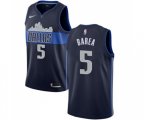 Dallas Mavericks #5 Jose Juan Barea Authentic Navy Blue Basketball Jersey Statement Edition