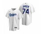 Los Angeles Dodgers Kenley Jansen Nike White Replica Home Jersey