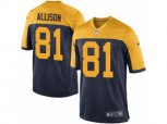 Green Bay Packers #81 Geronimo Allison Game Navy Blue Alternate NFL Jersey