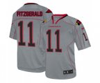 Arizona Cardinals #11 Larry Fitzgerald Elite Lights Out Grey Football Jersey