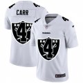 Oakland Raiders #4 Derek Carr White Nike White Shadow Edition Limited Jersey