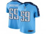 Tennessee Titans #59 Wesley Woodyard Limited Light Blue Rush Vapor Untouchable NFL Jersey