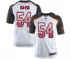 Tampa Bay Buccaneers #54 Lavonte David Elite White Road Drift Fashion Football Jersey