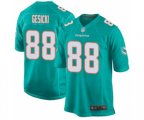 Miami Dolphins #88 Mike Gesicki Game Aqua Green Team Color Football Jersey