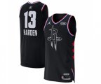 Houston Rockets #13 James Harden Authentic Black 2019 All-Star Game Basketball Jersey