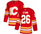 Calgary Flames #26 Michael Stone Authentic Red Alternate Hockey Jersey