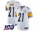 Pittsburgh Steelers #21 Sean Davis White Vapor Untouchable Limited Player 100th Season Football Jersey