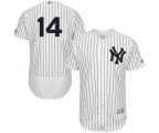 New York Yankees Tyler Wade White Home Flex Base Authentic Collection Baseball Player Jersey