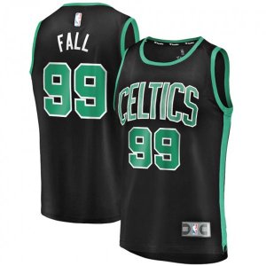 Boston Celtics #99 Tacko Fall Fanatics Branded Black 2020-21 Fast Break Player Replica Jersey