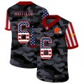 Cleveland Browns #6 Baker Mayfield Camo Flag Nike Limited Jersey