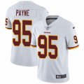 Washington Redskins #95 Da'Ron Payne White Vapor Untouchable Limited Player NFL Jersey