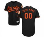 Baltimore Orioles Customized Black Alternate Flex Base Authentic Collection Baseball Jersey