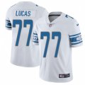 Detroit Lions #77 Cornelius Lucas Limited White Vapor Untouchable NFL Jersey