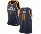 Utah Jazz #11 Dante Exum Swingman Navy Blue Road NBA Jersey - Icon Edition
