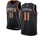 Phoenix Suns #11 Jamal Crawford Swingman Black NBA Jersey Statement Edition