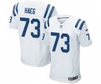 Indianapolis Colts #73 Joe Haeg Elite White Football Jersey