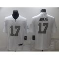 Oakland Raiders #17 Davante Adams White Vapor Limited Stitched Jerseys