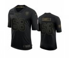 Chicago Bears #68 James Daniels Black 2020 Salute To Service Limited Jersey