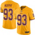 Washington Redskins #93 Trent Murphy Limited Gold Rush Vapor Untouchable NFL Jersey