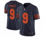 Chicago Bears #9 Nick Foles Alternate Vapor Untouchable Navy Blue Limited Jersey
