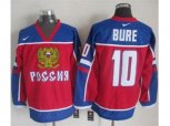 Vancouver Canucks #10 Pavel Bure Red Blue Nike Throwback Stitched NHL Jersey