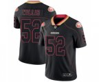 San Francisco 49ers #52 Patrick Willis Limited Lights Out Black Rush Football Jersey