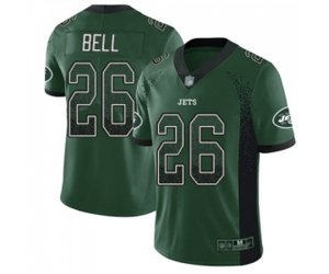 New York Jets #26 Le\'Veon Bell Limited Green Rush Drift Fashion Football Jersey
