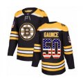 Boston Bruins #50 Brendan Gaunce Authentic Black USA Flag Fashion Hockey Jersey