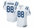 Indianapolis Colts #88 Marvin Harrison Elite White Football Jersey