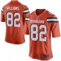 Cleveland Browns #82 Kasen Williams Game Orange Alternate NFL Jersey