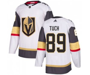 Vegas Golden Knights #89 Alex Tuch Authentic White Away NHL Jersey