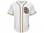 San Diego Padres Majestic Blank White Home Cool Base Jersey