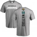 Jacksonville Jaguars #68 Earl Watford Ash Backer T-Shirt
