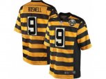 Pittsburgh Steelers #9 Chris Boswell Elite Yellow Black Alternate 80TH Anniversary Throwback NFL Jersey