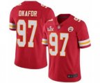 Kansas City Chiefs #97 Alex Okafor Red 2021 Super Bowl LV Jersey