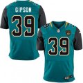 Jacksonville Jaguars #39 Tashaun Gipson Teal Green Team Color Vapor Untouchable Elite Player NFL Jersey