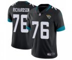 Jacksonville Jaguars #76 Will Richardson Black Team Color Vapor Untouchable Limited Player Football Jersey