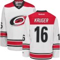 Carolina Hurricanes #16 Marcus Kruger Authentic White Away NHL Jersey