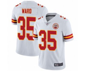 Kansas City Chiefs #35 Charvarius Ward White Vapor Untouchable Limited Player Football Jersey