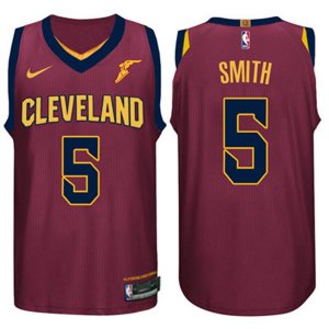Cleveland Cavaliers #5 J.R. Smith Jersey 2017-18 New Season Wine Red Jersey