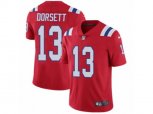 New England Patriots #13 Phillip Dorsett Red Alternate Vapor Untouchable Limited Player NFL Jersey