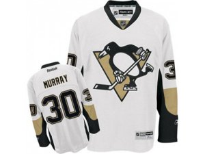 Pittsburgh Penguins #30 Matt Murray White Stitched NHL Jersey