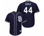 San Diego Padres Pedro Avila Replica Navy Blue Alternate 1 Cool Base Baseball Player Jersey