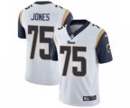 Los Angeles Rams #75 Deacon Jones White Vapor Untouchable Limited Player Football Jersey