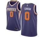 Phoenix Suns #0 Isaiah Canaan Swingman Purple Basketball Jersey - Icon Edition