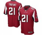 Atlanta Falcons #21 Desmond Trufant Game Red Team Color Football Jersey