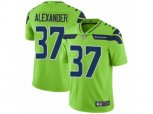 Seattle Seahawks #37 Shaun Alexander Vapor Untouchable Limited Green NFL Jersey