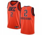 Oklahoma City Thunder #2 Shai Gilgeous-Alexander Orange Swingman Jersey - Earned Edition