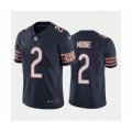 Chicago Bears #2 D.J. Moore Navy Vapor Untouchable Stitched Football Jersey